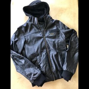 Lira | Faux Leather Bomber Jacket 🖤